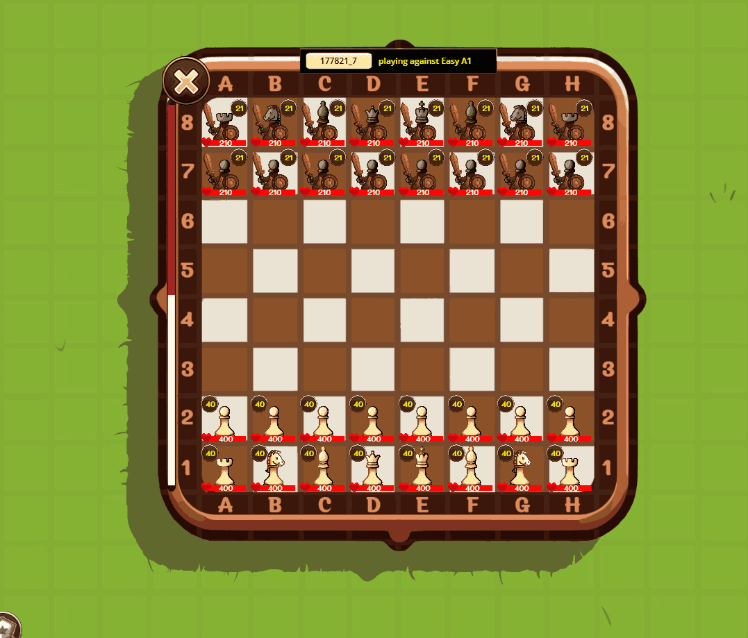 The Matchess Idle board
